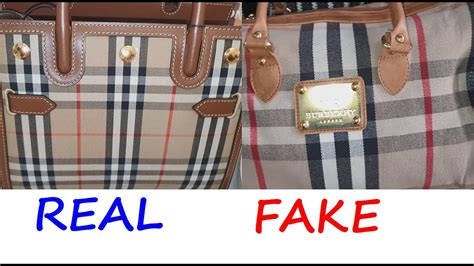 how to spot a burberry fake purse